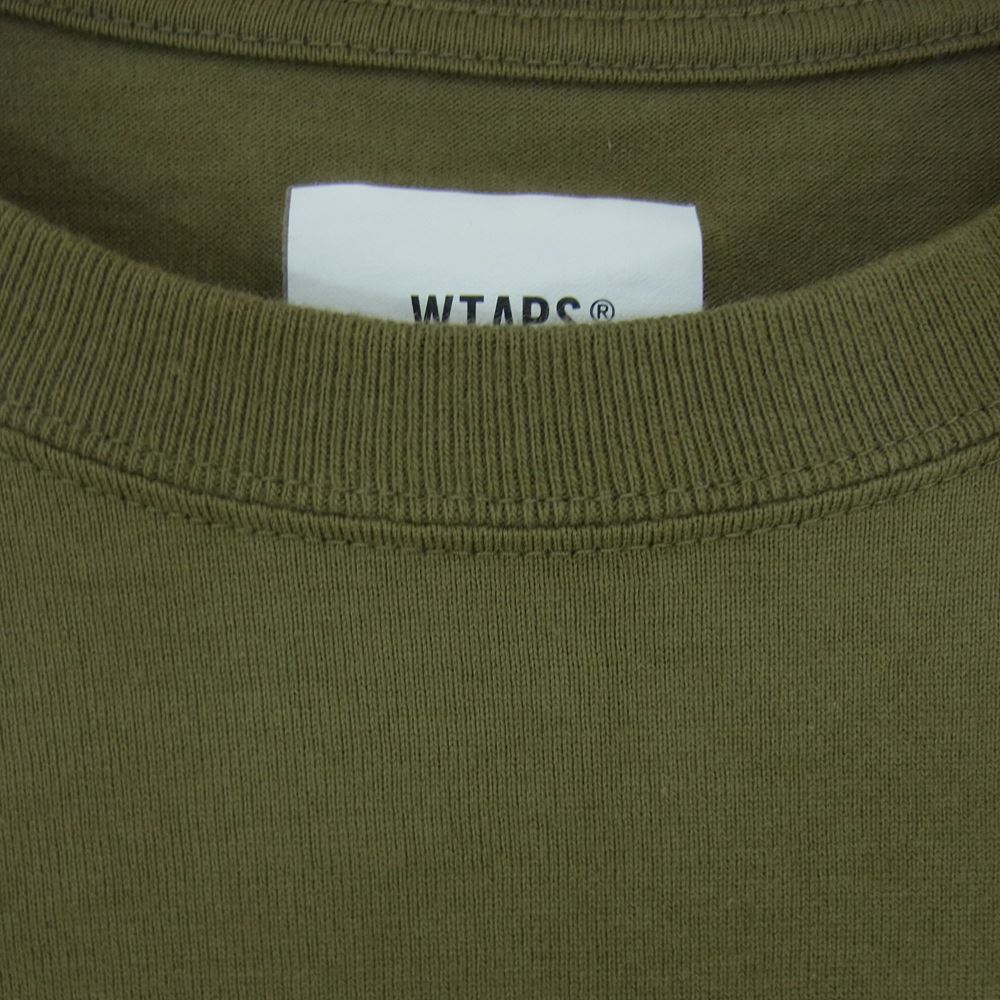 WTAPS ダブルタップス カットソー WTVUA L/S TEE 長袖Ｔシャツ