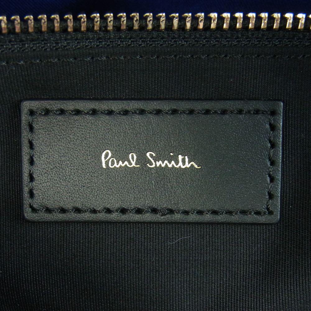 Paul Smith ポール・スミス ショルダーバッグ PSN981 2way トートバッグ ショルダーバッグ 中国製 ネイビー系【極上美品】 Paul  Smith USED/古着（その他バッグ）｜Paul SmithのUSED/古着サイト SMASELL（スマセル）
