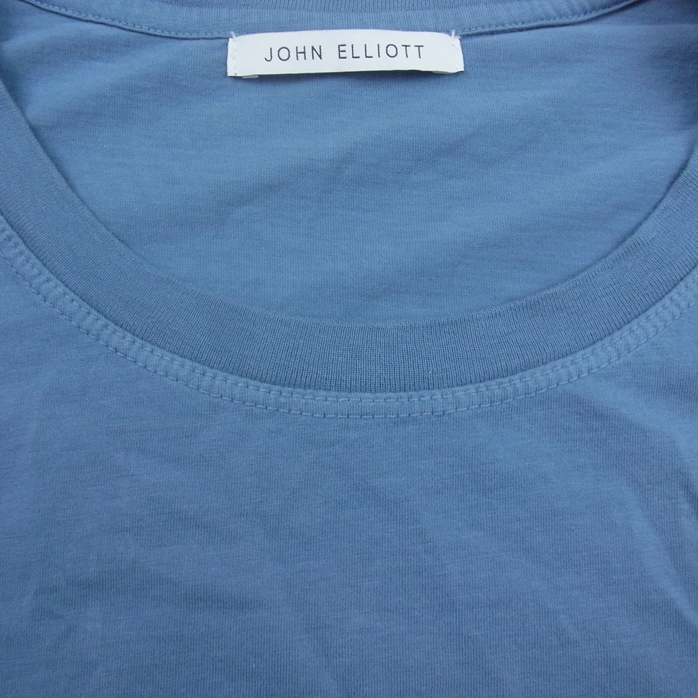 JOHN ELLIOTT ジョンエリオット メランジ 霜降り ロング カットソー Tシャツ グレー系 1