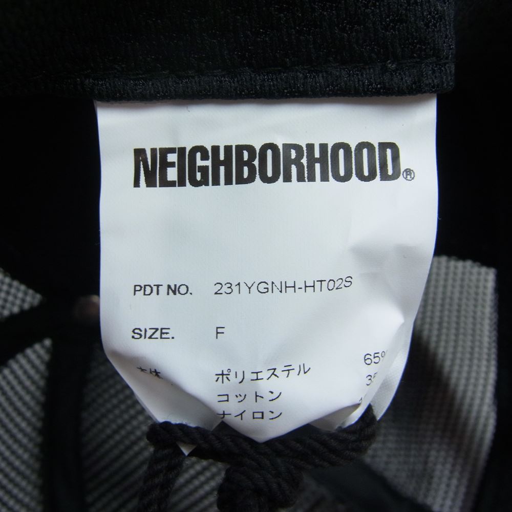 NEIGHBORHOOD ネイバーフッド 帽子 23SS 231YGNH-HT02S LOGO PRINT