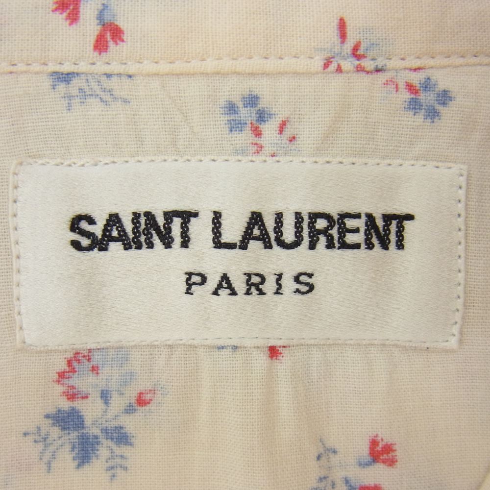 SAINT LAURENT サンローラン 長袖シャツ 国内正規品 エディ期 15SS