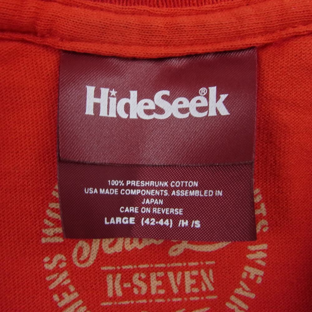 TENDERLOIN テンダーロイン Ｔシャツ × hide and seek ハイドアンド