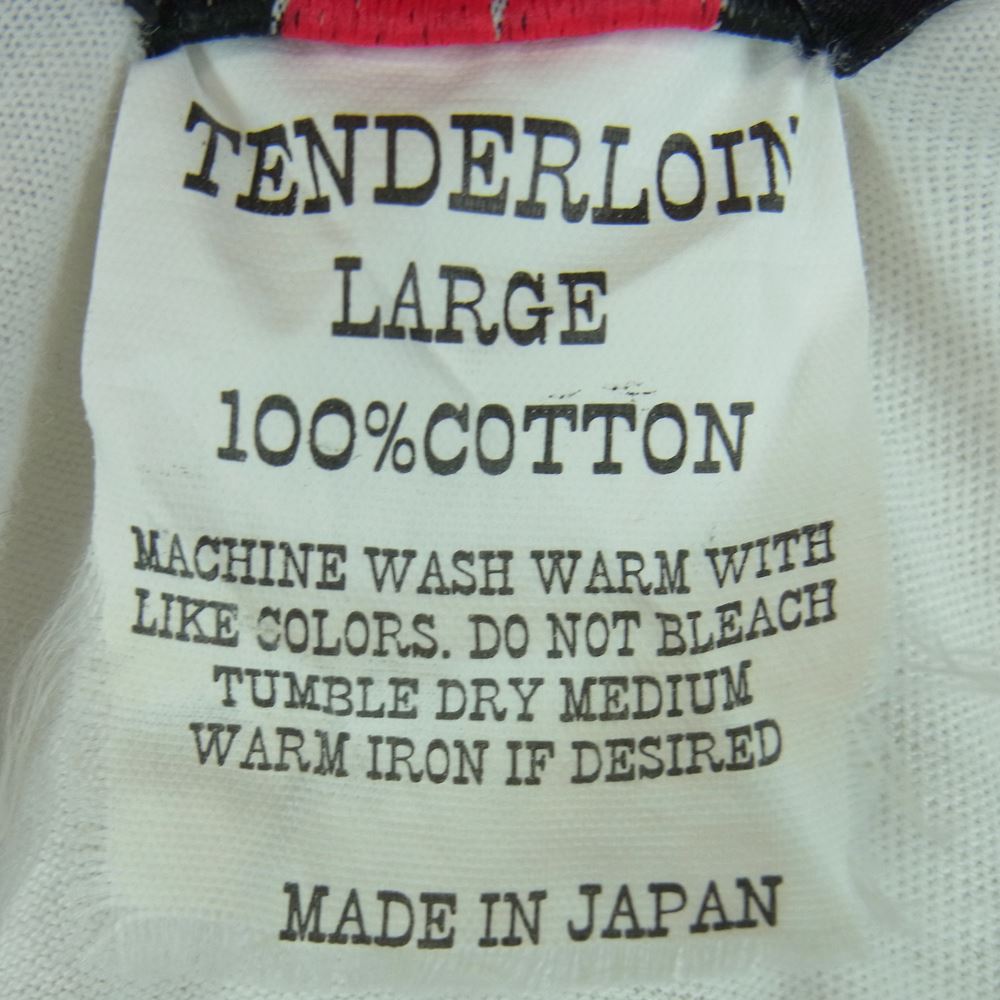 TENDERLOIN テンダーロイン T-TEE EAGLE イーグル プリント ロゴ 半袖