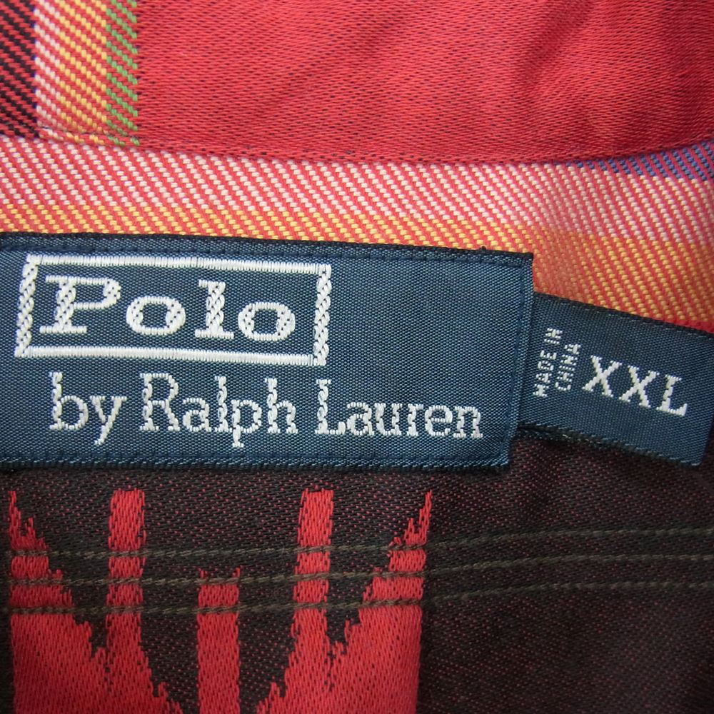 POLO RALPH LAUREN ポロ・ラルフローレン 長袖シャツ 90s チン