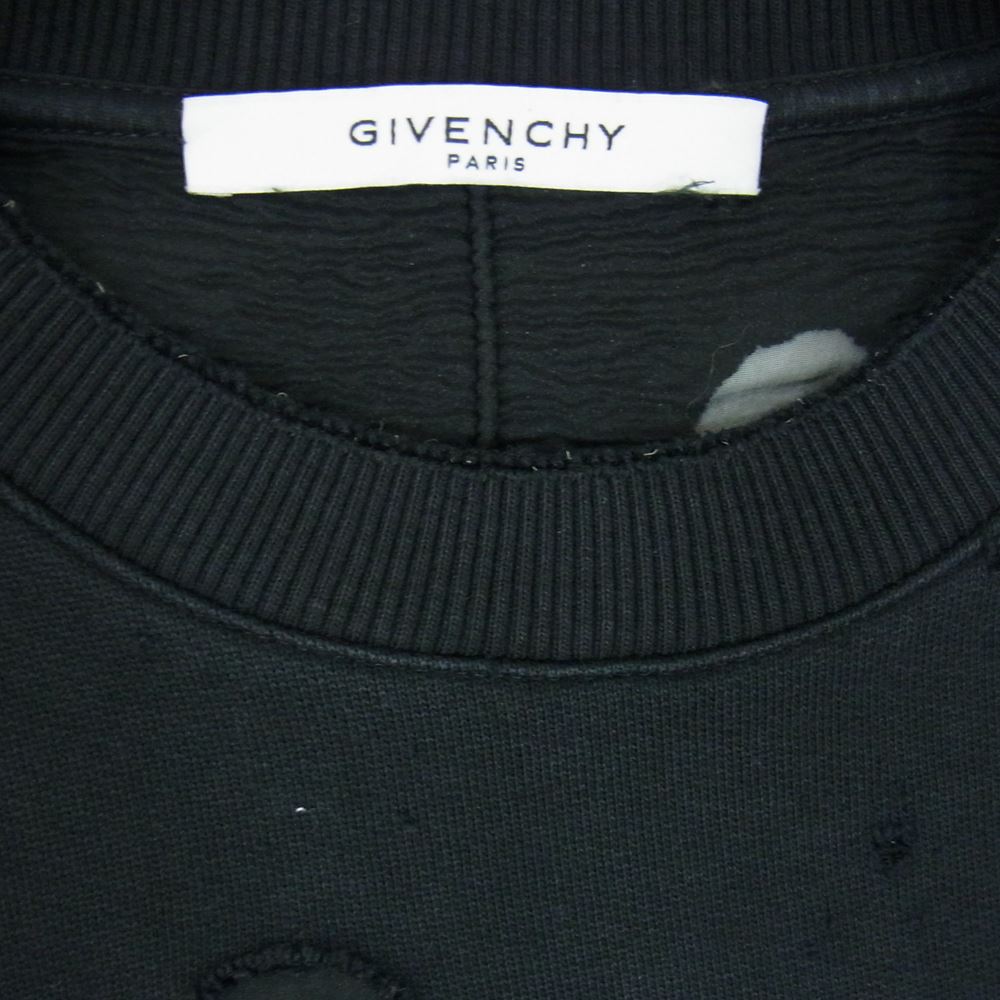 GIVENCHY ジバンシィ スウェット 16SS 16P7705485 デストロイ ダメージ