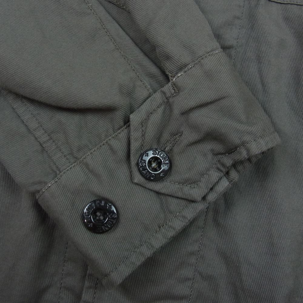 セールオンライン stone islandミリタリーシャツジャケットストーン