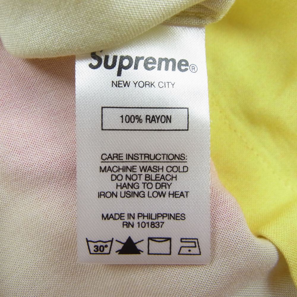 Supreme シュプリーム 半袖シャツ 20AW Blow Back Rayon S/S Shirt