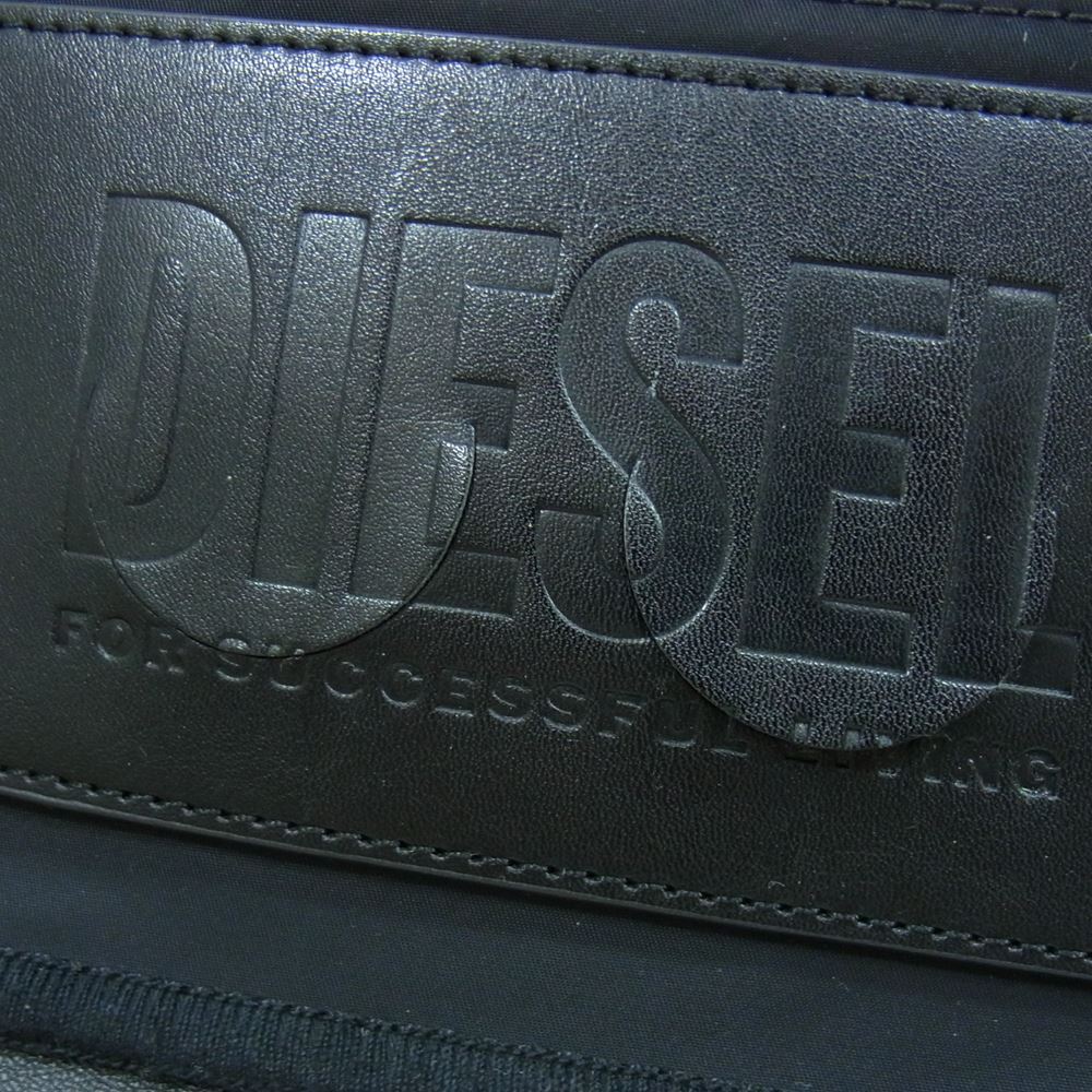 DIESEL ディーゼル その他バッグ レザー 巾着 トート バッグ ブラック