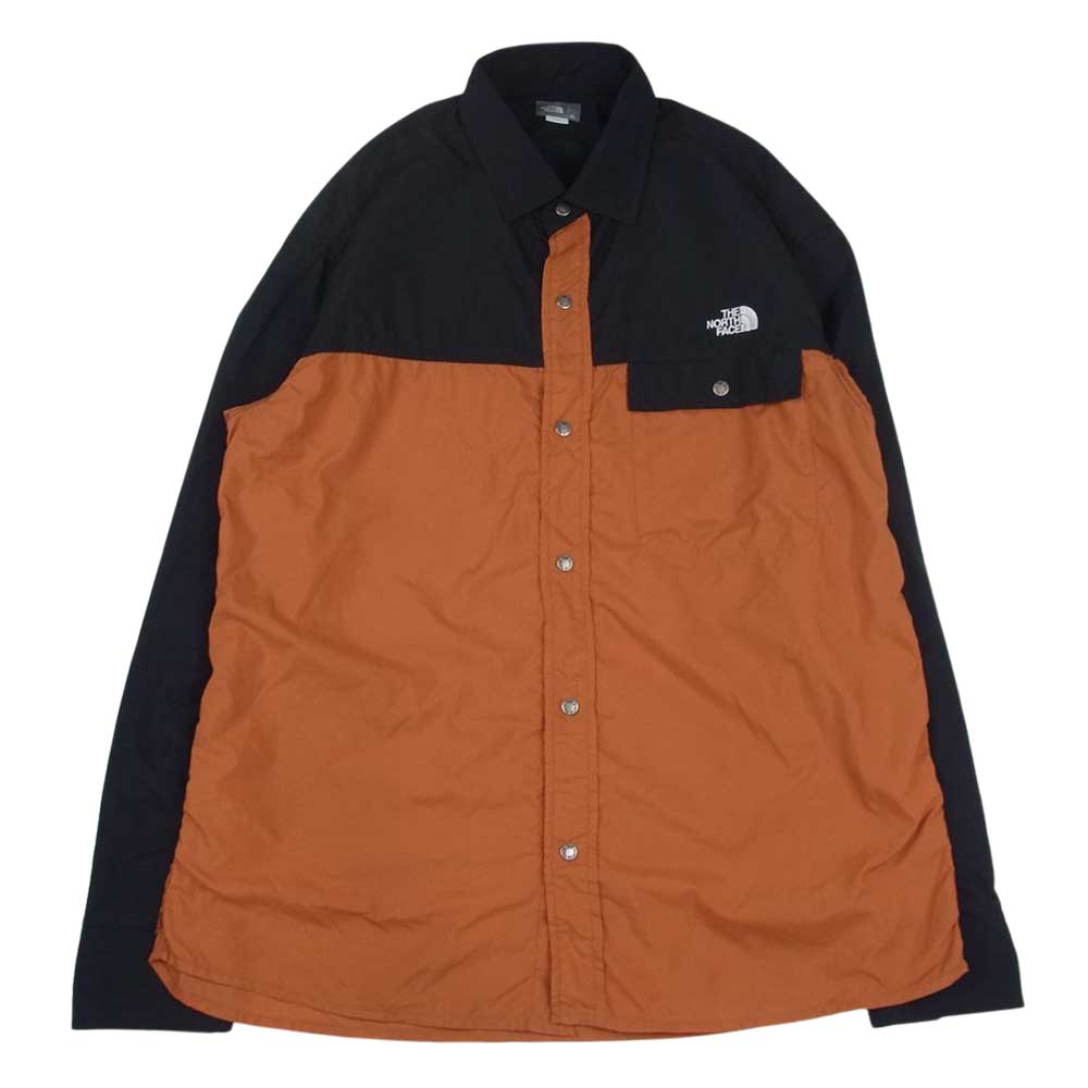 THE NORTH FACE ノースフェイス 長袖シャツ NR11961 L/S Nuptse Shirt