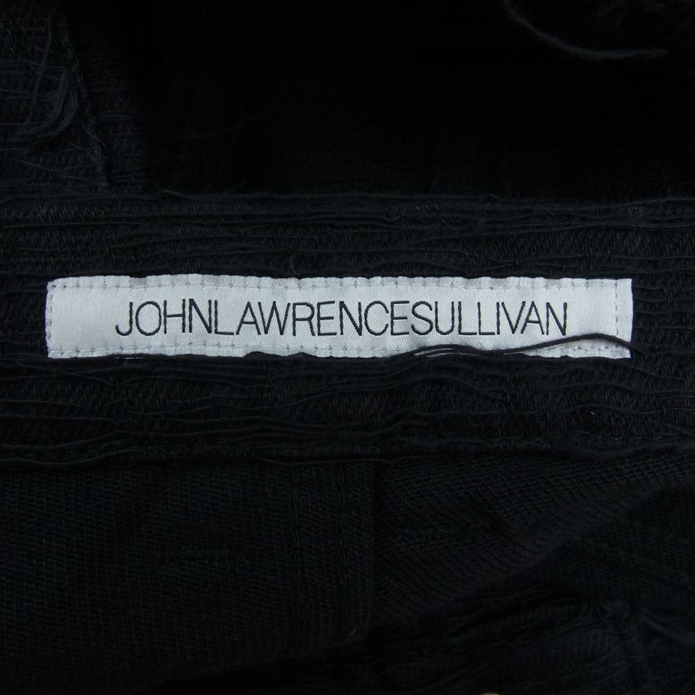 JOHN LAWRENCE SULLIVAN ジョンローレンスサリバン 2B019-0322-18 Crash Denim 5POCKET Pants クラッシュ デニム パンツ ブラック系 46