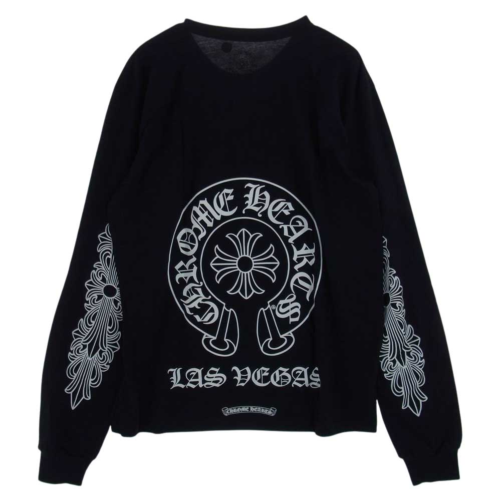 Chrome Hearts ホースシュー バックロゴ ロンT 長袖Tシャツ M - Tシャツ