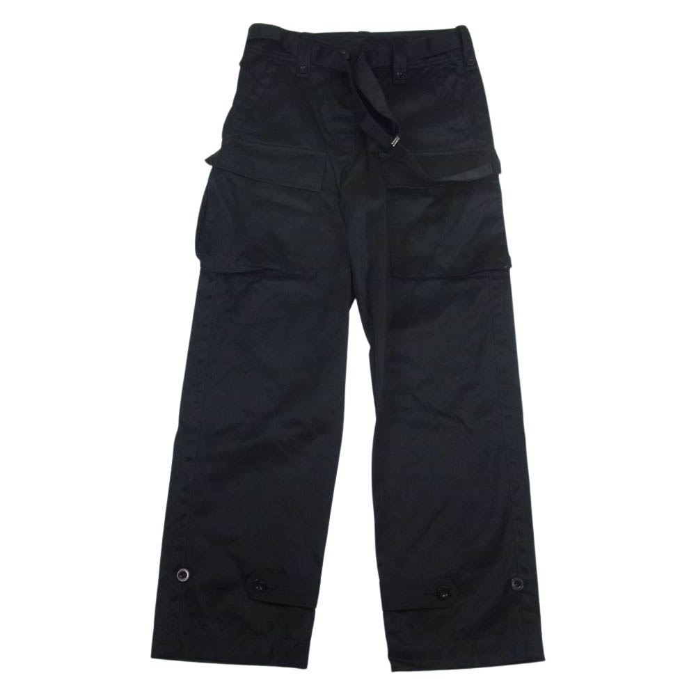 Sacai サカイ 23-06456 Cotton Chino Pants ベルデッド カーゴ