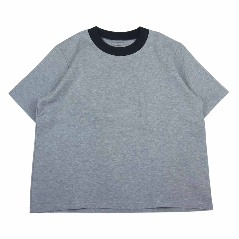 SOPHNET. ソフネット SOPH-192104 リンガー Tシャツ 半袖 グレー系 L