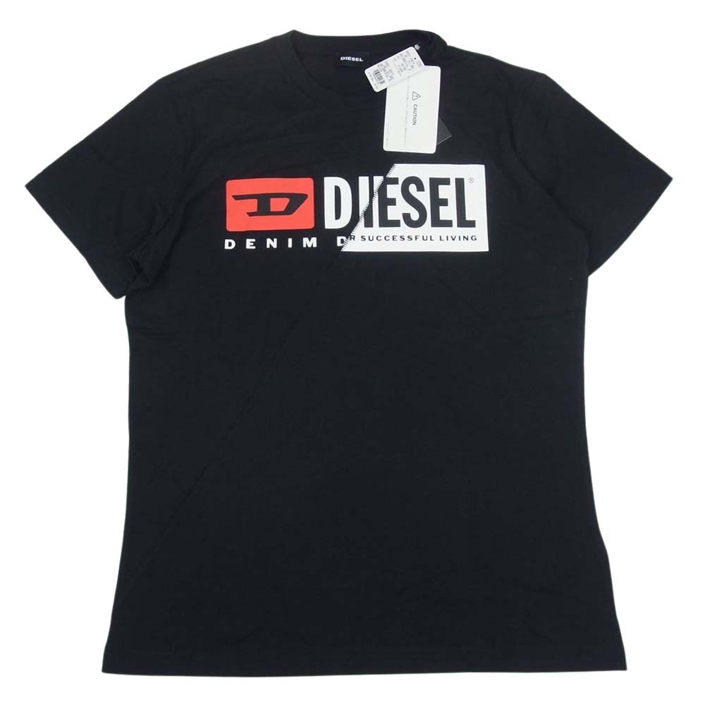 美品DIESELディーゼル半袖tシャツロゴ縫い目