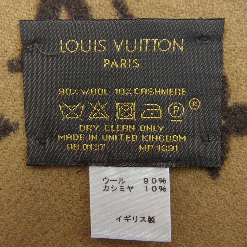 Supreme シュプリーム マフラー 17AW ×LOUIS VUITTON ルイヴィトン LV