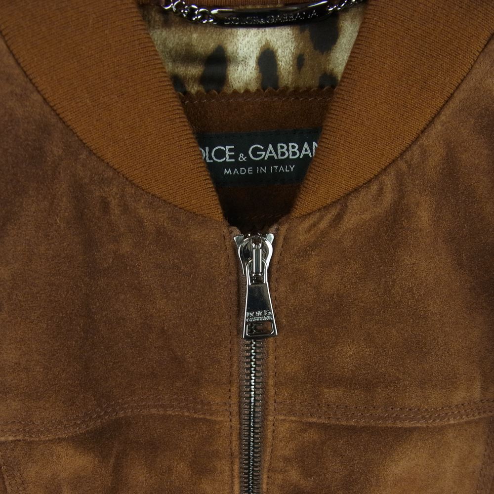 Dolce u0026 Gabbana スエードブルゾン-