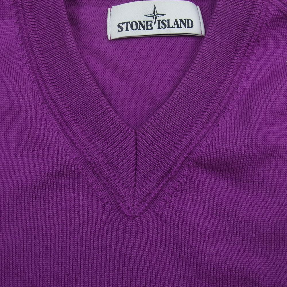 STONE ISLAND ストーンアイランド ニット 6915538C4 V-Neck Sweater V