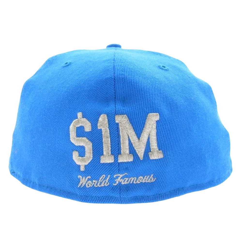 SUPREME シュプリーム 20AW × NEW ERA $1M Metallic Box Logo Cap ニューエラ ボックスロゴ メタリック刺繍 ベースボールキャップ 帽子 レッド