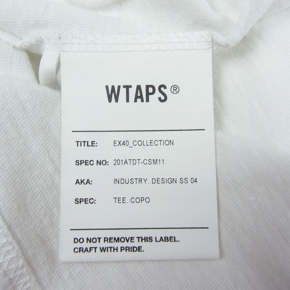 WTAPS INDUSTRY D SS04 TEE 201ATDT-CSM11 | www.fleettracktz.com