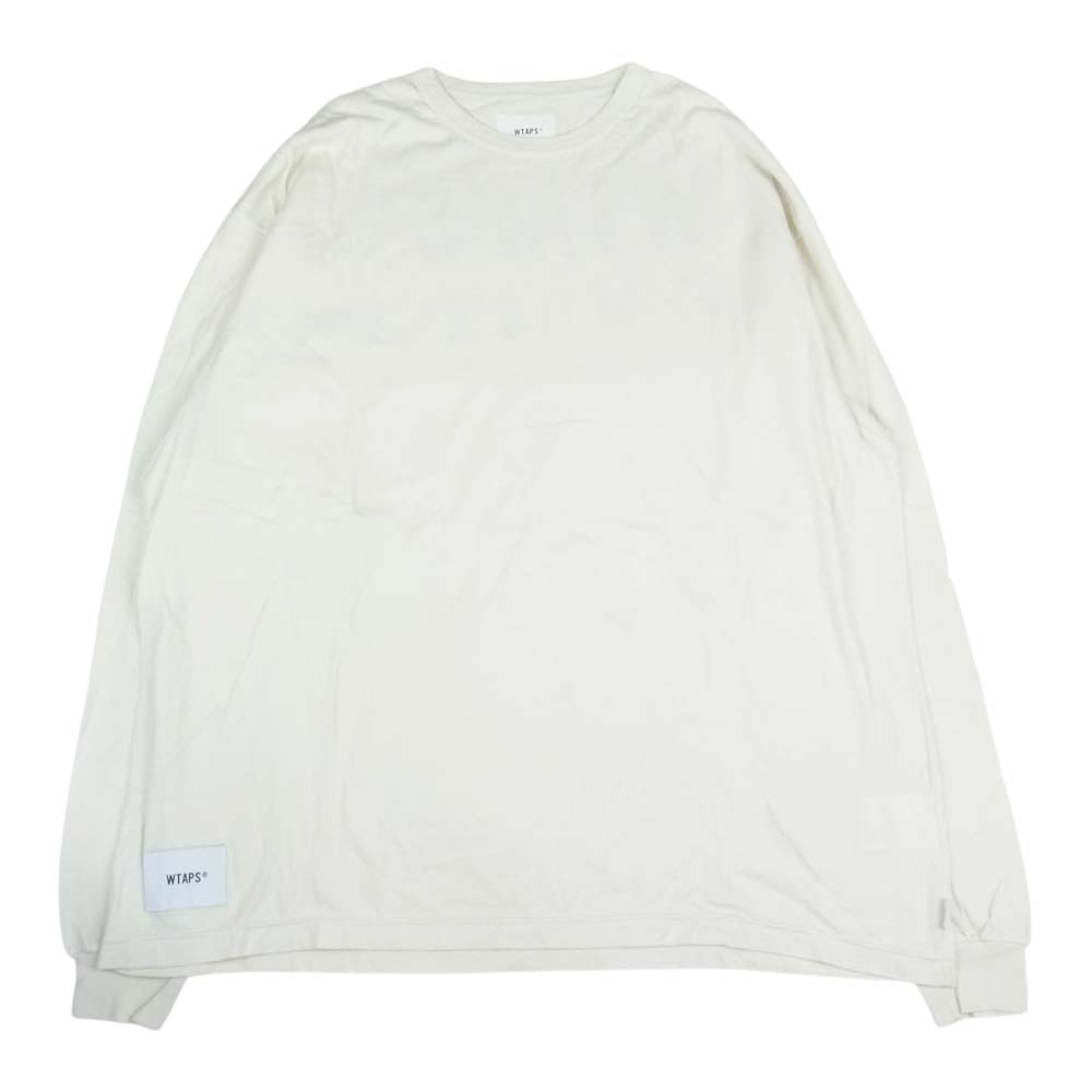 WTAPS ダブルタップス Ｔシャツ 21AW 212ATDT-CSM23 GPS L/S TEE ロゴ