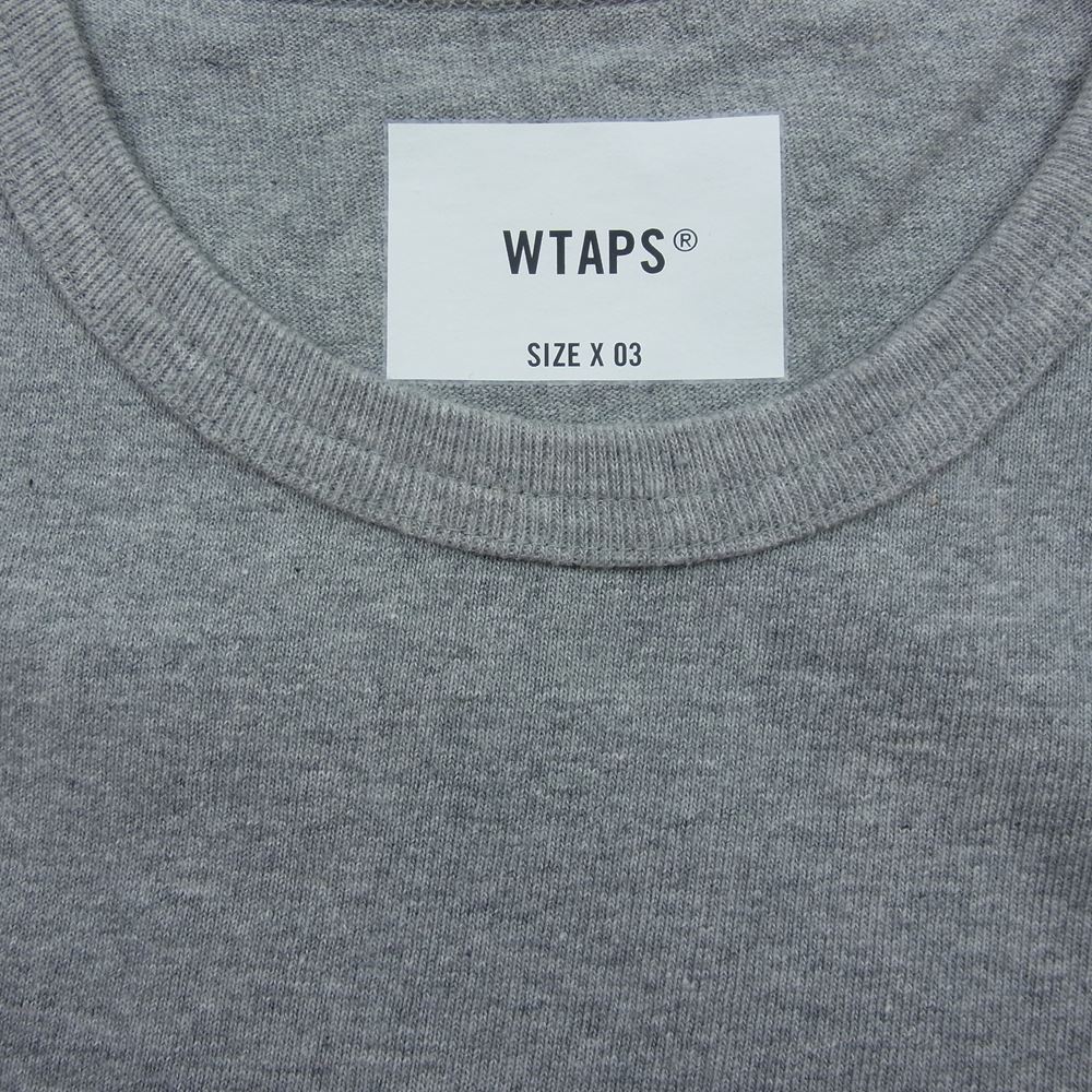 WTAPS ダブルタップス Ｔシャツ 21SS 211ATDT-CSM20 COLLEGE SS TEE