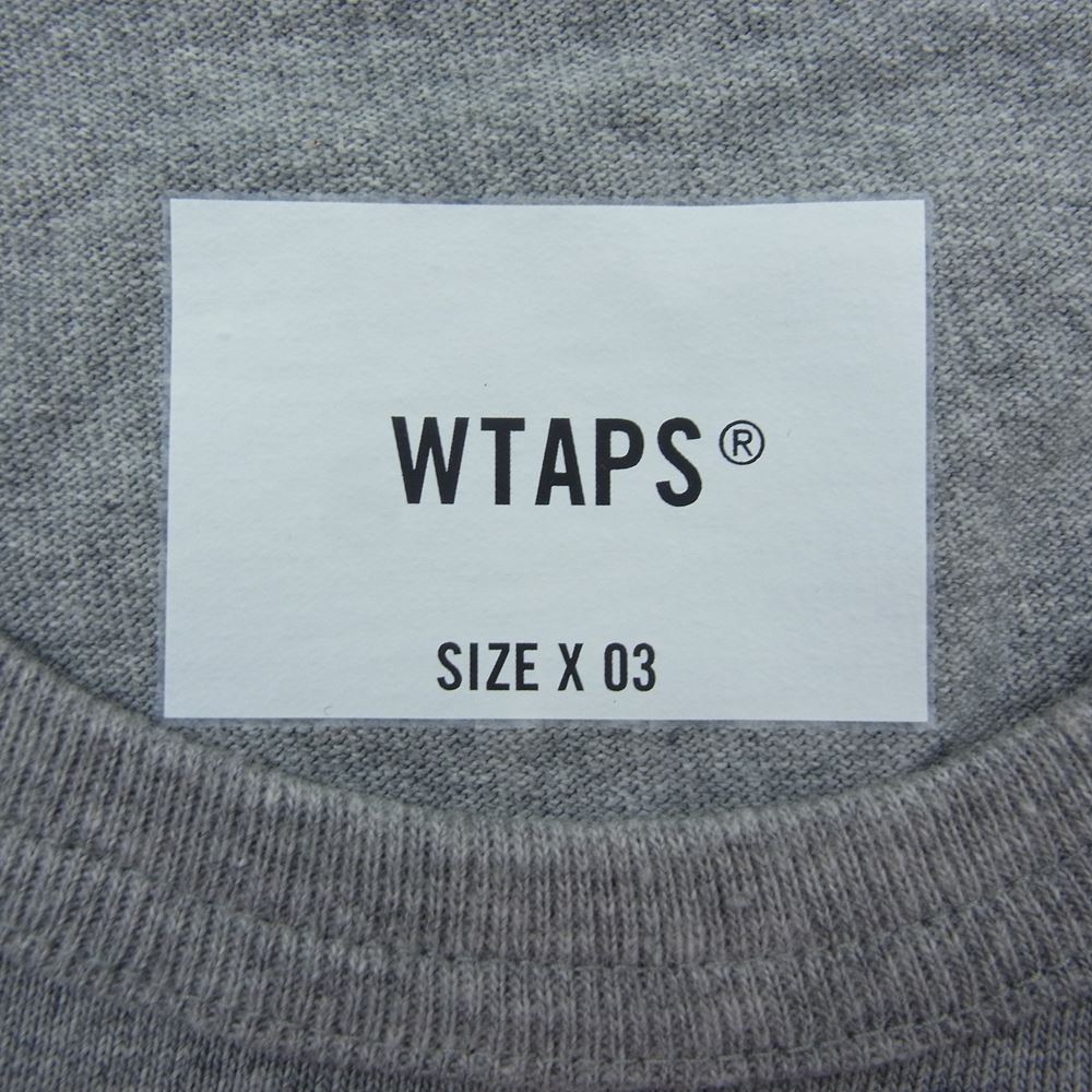 WTAPS ダブルタップス Ｔシャツ 21SS 211ATDT-CSM20 COLLEGE SS TEE
