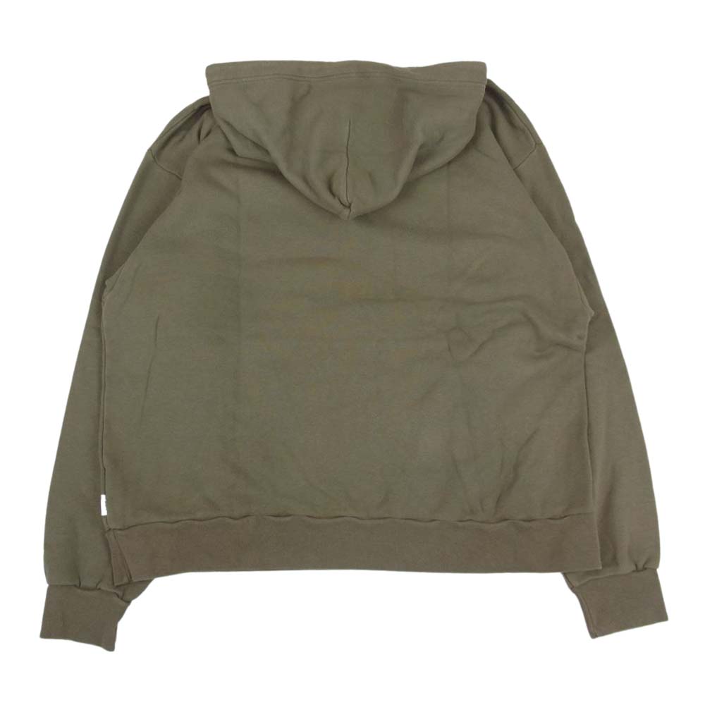 WTAPS ダブルタップス 21AW 211ATDT-CSM38 ACADEMY HOODED COTTON OLIVE DRAB LIMA プリント スウェット パーカー オリーブ系 03