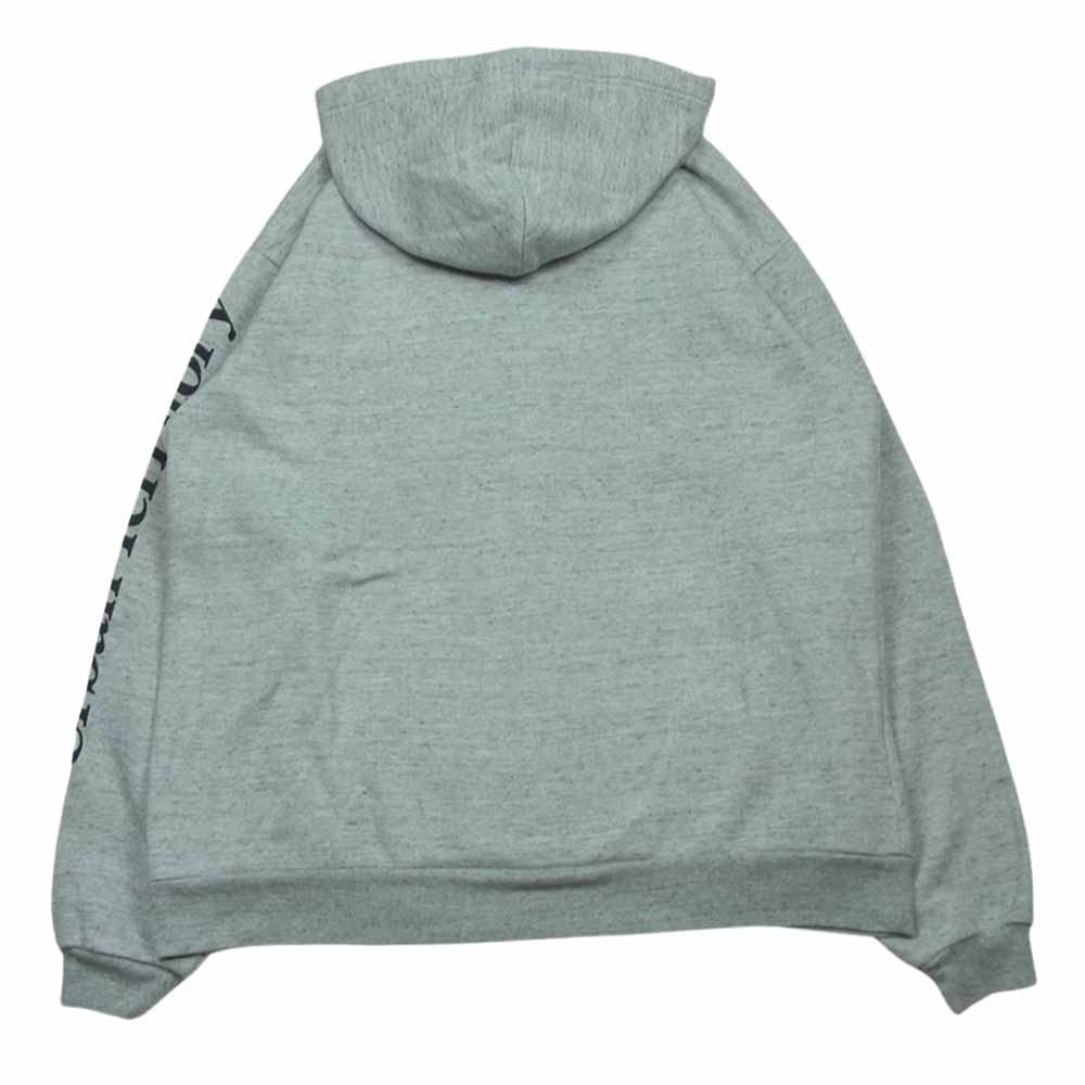 WTAPS ACADEMY HOODED パーカー グレー 2 ダブルタップス