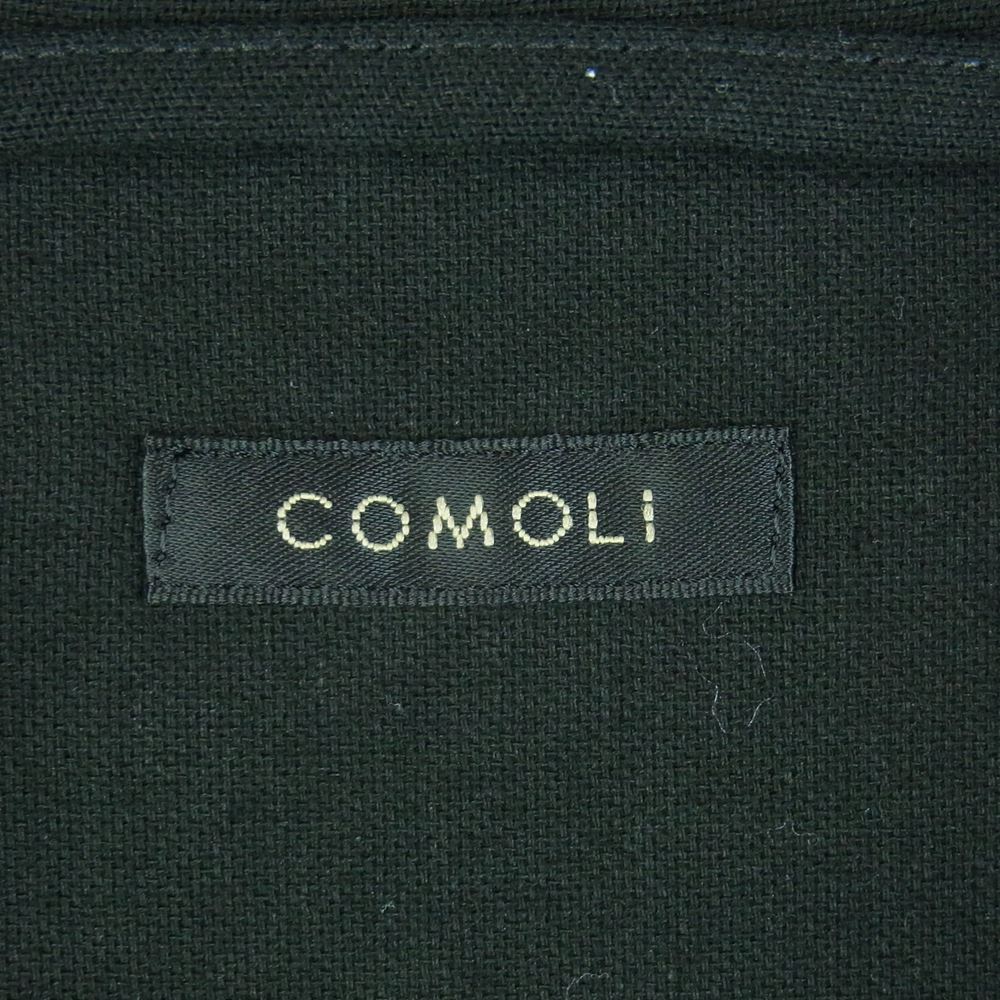 COMOLI コモリ 長袖シャツ 23SS X01-01025 空紡 オックス シャツ