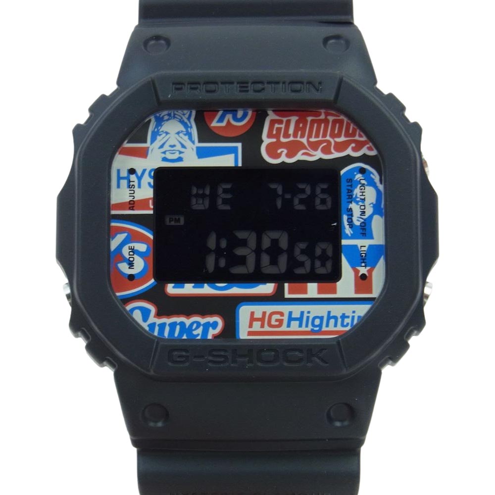 HYSTERIC GLAMOUR ヒステリックグラマー 時計 23SS DW-5600 × CASIO G