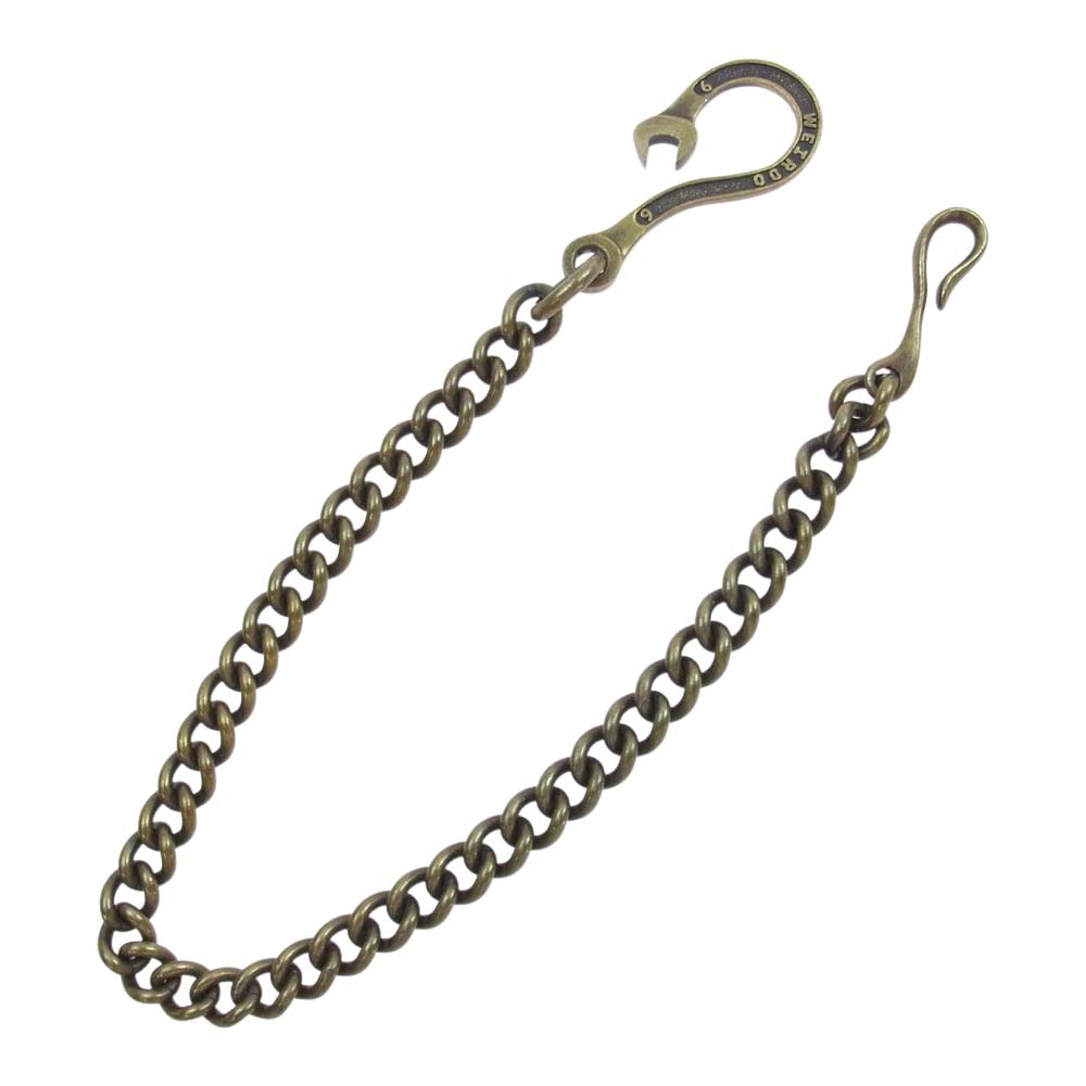 WEIRDO ウィアード ウォレットチェーン Spanner Wallet Chain 真鍮