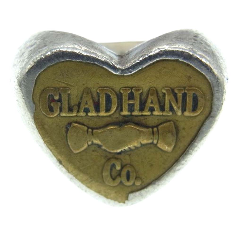 GLADHAND & Co. グラッドハンド リング BUTTOM RING HEART シルバー