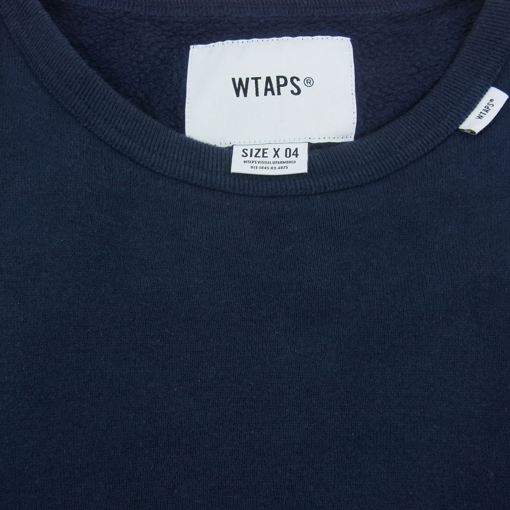 WTAPS ダブルタップス スウェット 211ATDT-CSM18 INSECT CREW NECK ...