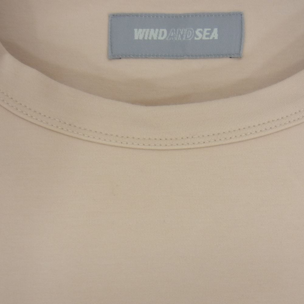 WIND AND SEA ウィンダンシー Tシャツ・カットソー XL ベージュ