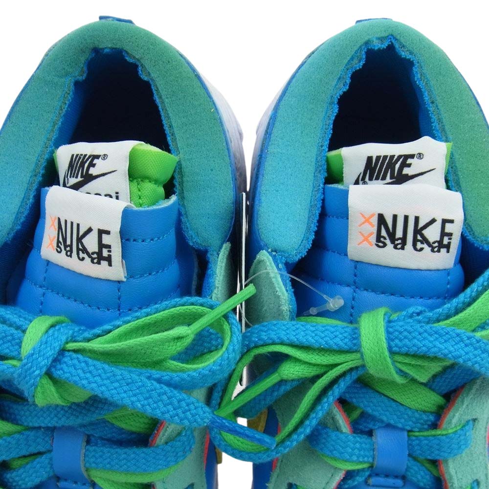 NIKE ナイキ スニーカー DM7901-400 KAWS sacai Blazer Low Neptune