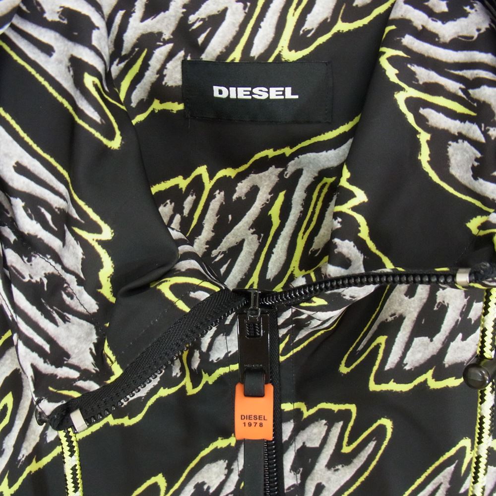 DIESEL ディーゼル ジャケット 00E8F202 総柄 ナイロン ジャケット