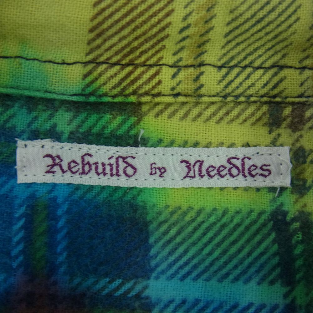 Needles ニードルス 長袖シャツ REBUILD BY NEEDLES Flannel Shirt-7