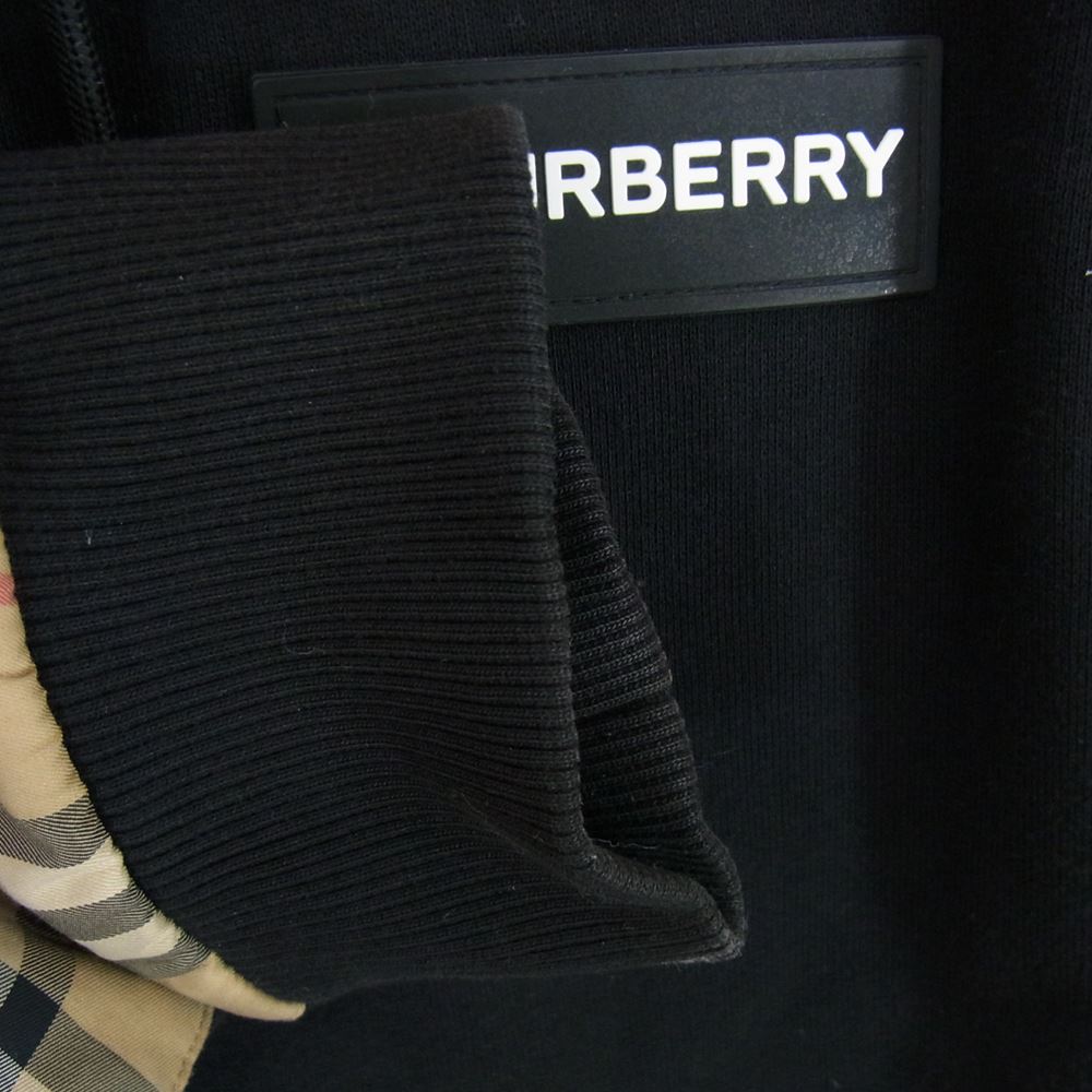 BURBERRY バーバリー パーカー 8025684 ノヴァチェック切替 フルジップ