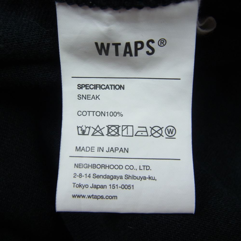 WTAPS ダブルタップス Ｔシャツ 22SS 221ATDT-LTM01S 40PCT UPARMORED ...