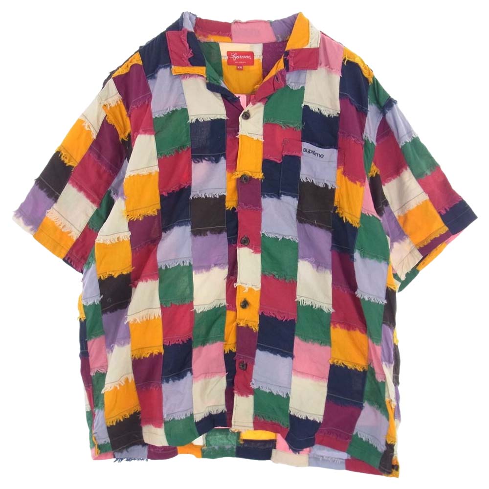 Supreme シュプリーム 半袖シャツ 23SS Patchwork S/S Shirt 半袖 ...