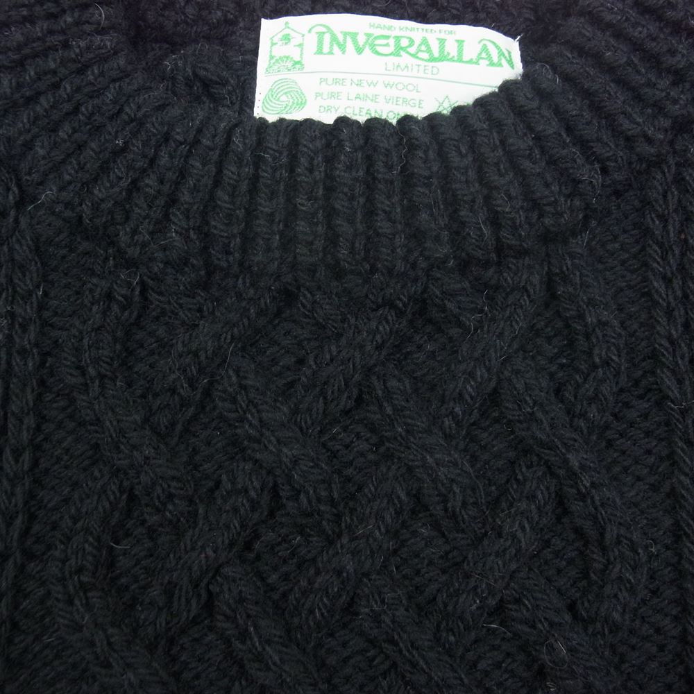 INVERALLAN インバーアラン ニット 緑タグ 1A スコットランド製 ウール