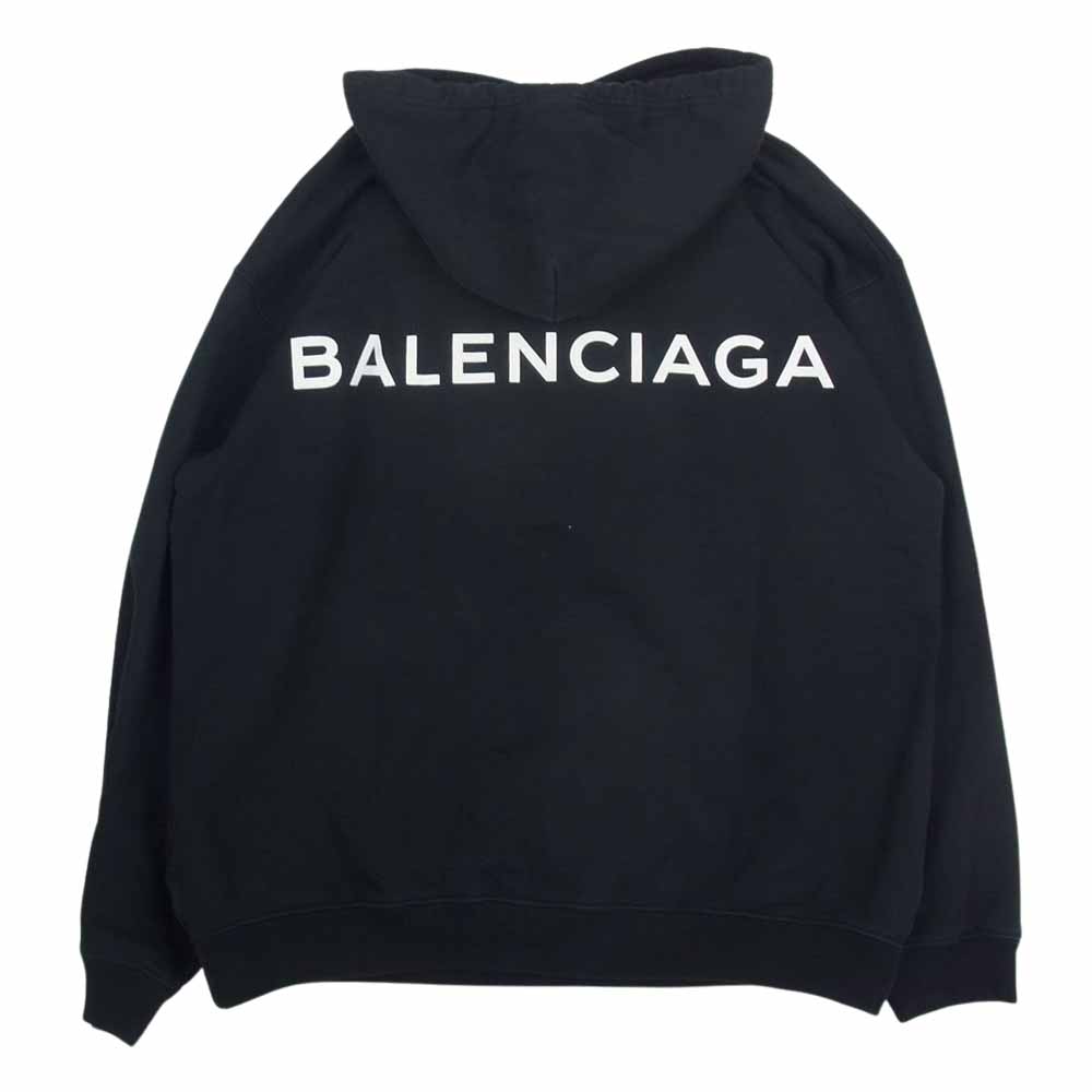 BALENCIAGA バレンシアガ パーカー 17AW UP57 2017 01651 バック ロゴ