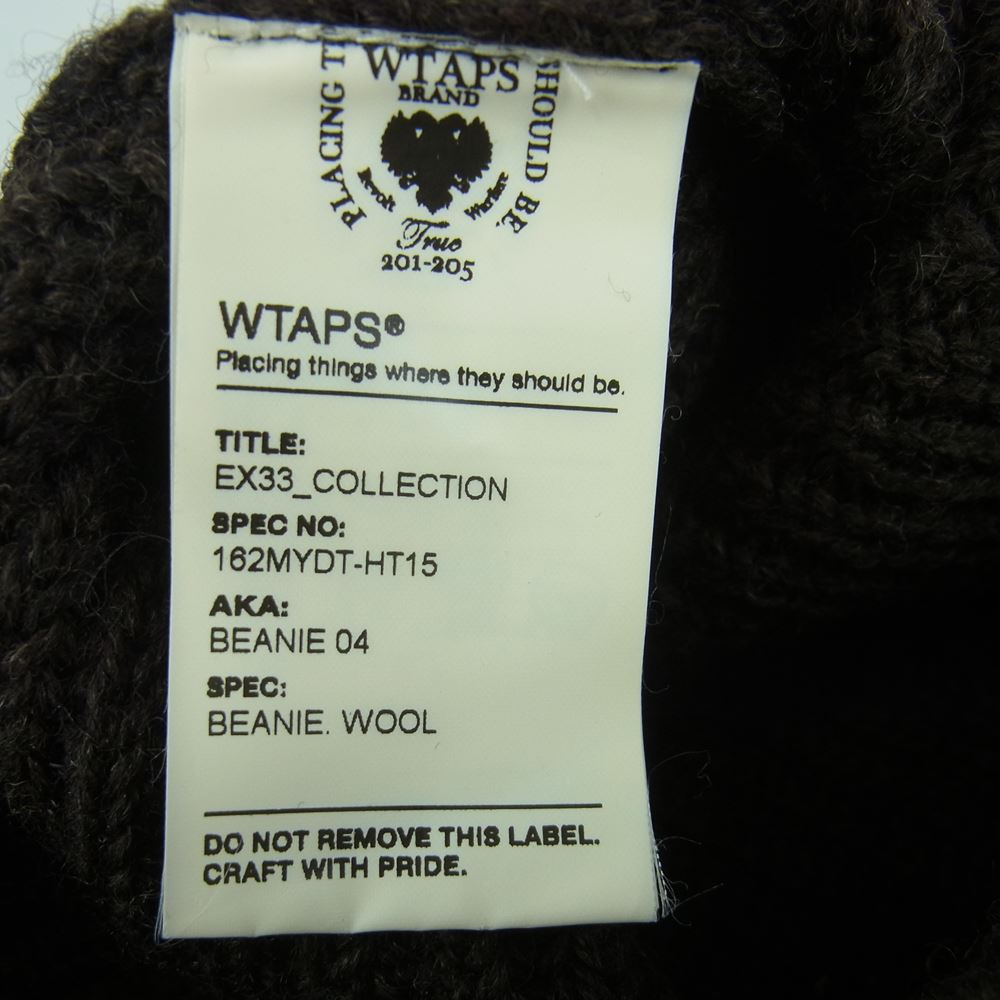 WTAPS ダブルタップス ニットキャップ 162MYDT-HT15 BEANIE 04