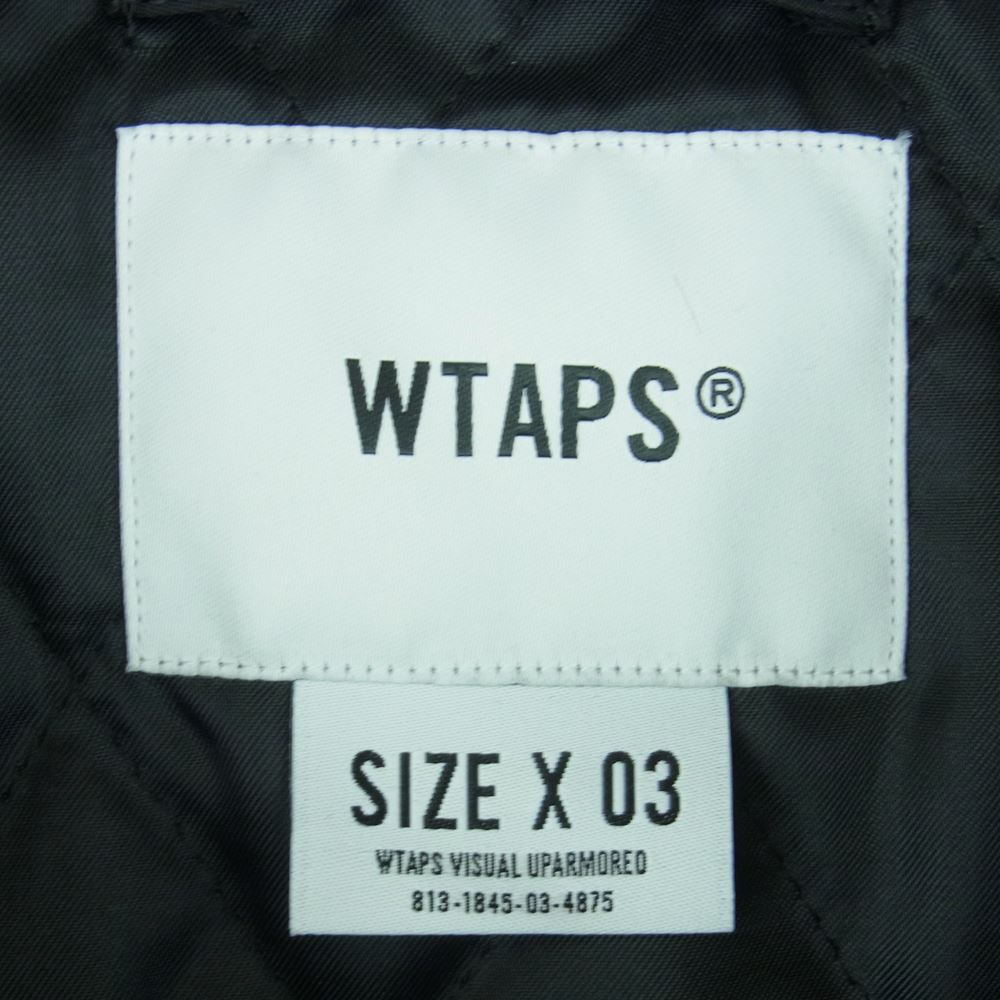 WTAPS ダブルタップス ブルゾン 22SS 221TQDT-JKM01 TEAM JACKET NYLON