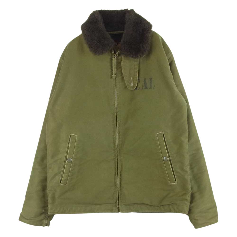 CALEE キャリー N-1 DECK JACKET デッキ ジャケット ミリタリー 日本製