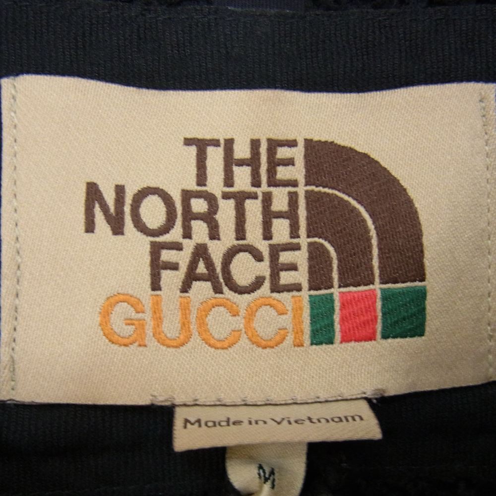 GUCCI グッチ パーカー × THE NORTH FACE ノースフェイス 663909 ロゴ