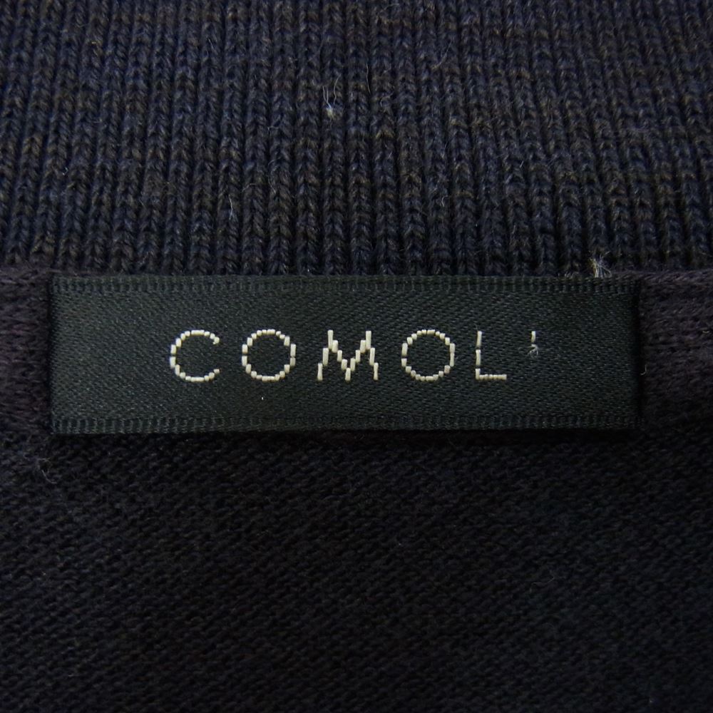 COMOLI コモリ ポロシャツ 20SS R01-05012 鹿の子 半袖 ポロシャツ