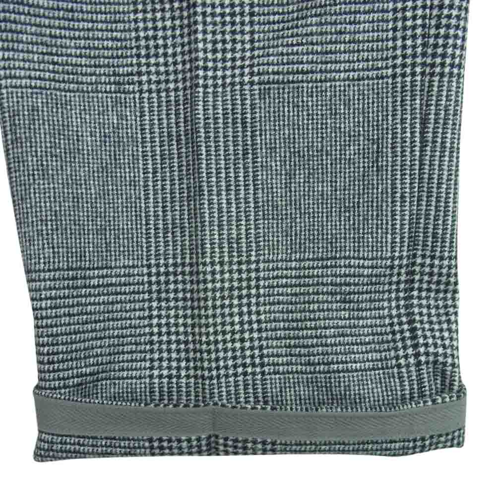 カルーゾ CARUSO 1121-343-2883 GLEN PLAID NEW STRAIGHT 1PLEATS 1