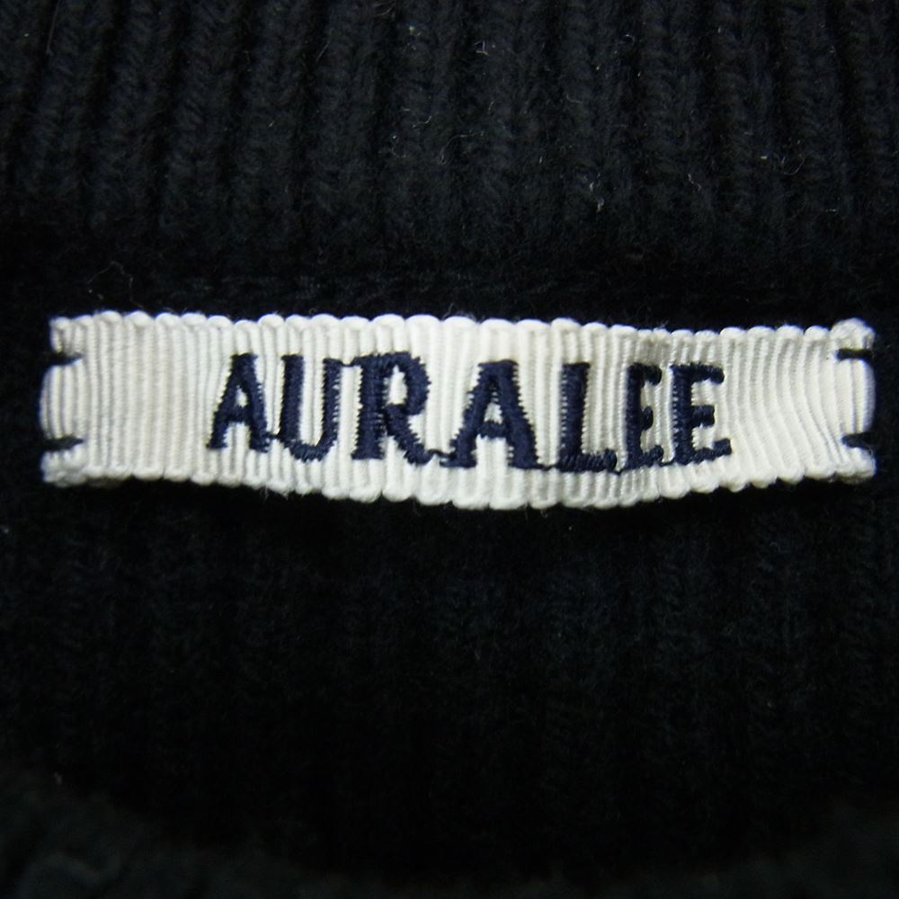 AURALEE オーラリー ニット 22AW A22AP02RK SUPER FINE WOOL RIB KNIT