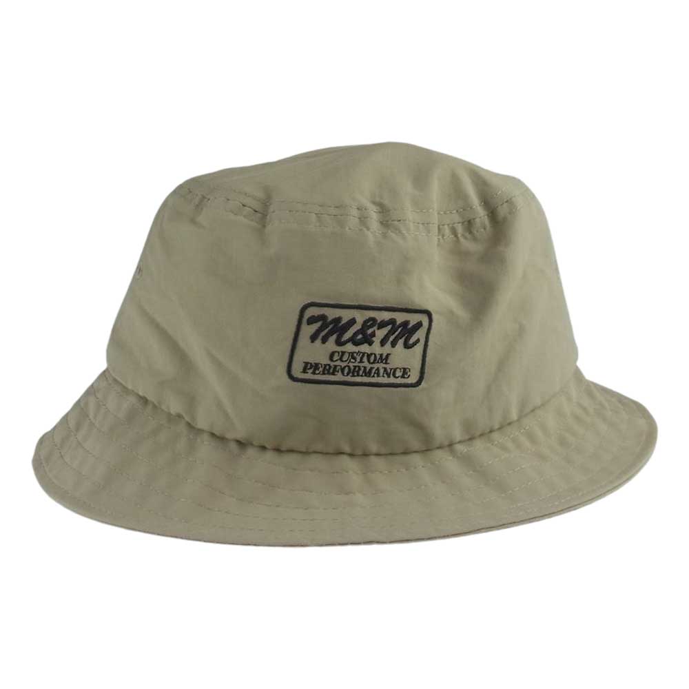 エムアンドエム M&M 帽子 23SS CUSTOM PERFORMANCE BUCKET HAT